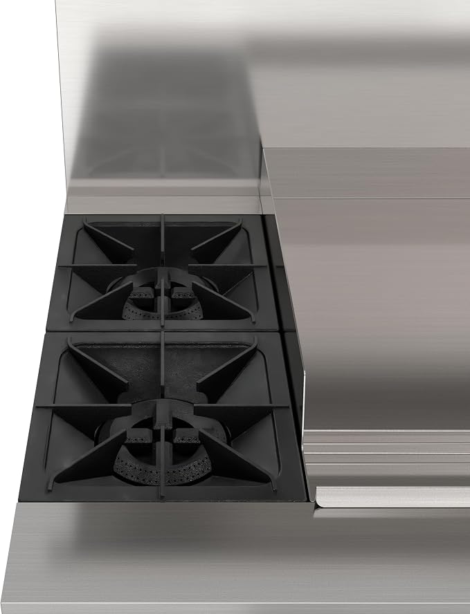 KoolMore 60 in. Double Oven Commercial Cooking Range - Image 10