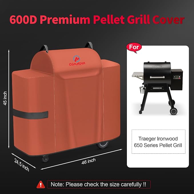 Comnova Grill Cover for Traeger Ironwood 650 - Image 3