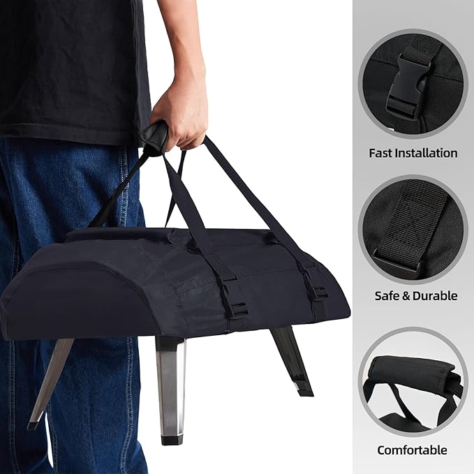 NOELIFE Waterproof Cover for Ooni Koda 12 Pizza Oven, Accessories for Ooni 12 - Image 2