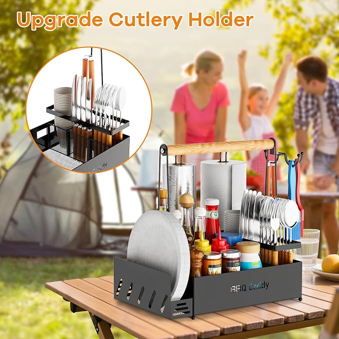 Grill Caddy, BBQ for Outdoor Grill - Image 7