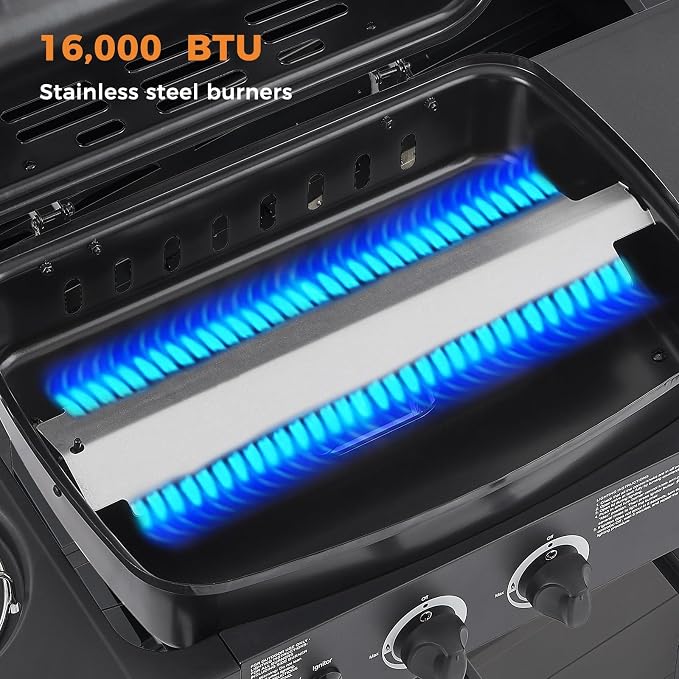 Lyromix 2 Burner Gas Grill - Image 7