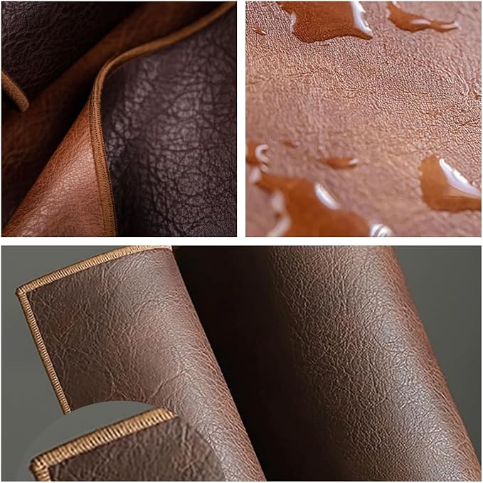PU Leather Table Runner, 12x20 Inch Nightstand Cover，Waterproof & Heat - Image 4