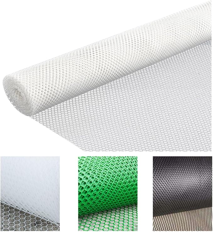 39.3″ x 32.8′ Chicken Mesh Fence Roll Versatile Plastic Fencing Netting Heavy by Unknown