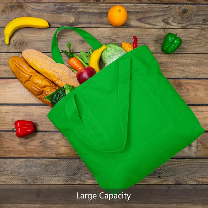 TOPDesign 1-Pack Canvas Tote Bag - Image 4