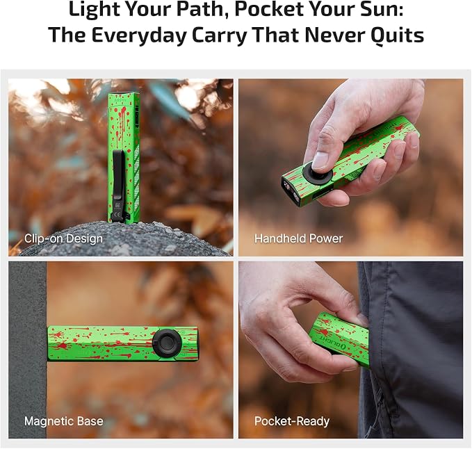 OLIGHT ArkPro EDC Flat Flashlight Rechargeable - Image 8