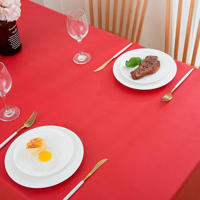 LIBERECOO Vinyl Christmas Tablecloth - Image 6
