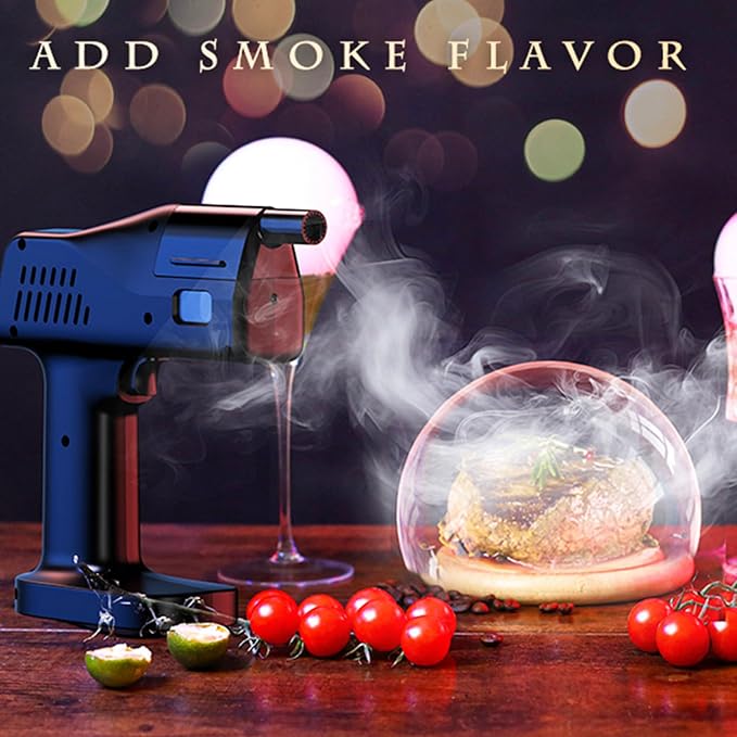 Smoking Gun for Cocktails and Food, One Key Operation, 5000mAh Rechargeable - Image 3