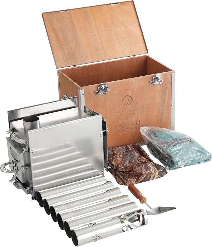 Rbm Outdoors Camping Stoves for Tents, Yurts. Portable Wood Burning Folding - Image 4
