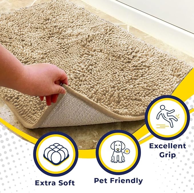 Muddy Mat® Shown on TV – Super Absorbent Microfiber Dog Door Mat - Image 2