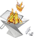 Foldable Portable Fire Pit by ZDSLASHES