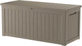 Outdoor Storage Box Waterproof, 200 Gallon Lockable Resin Large Deck Box by Decksplore%E2%80%94BuiltforOutdoor