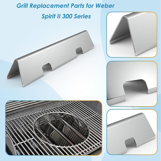 Grill Parts for Weber Spirit II Grill Replacement Parts, 7636 Flavorizer Bars - Image 4