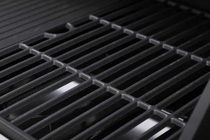 6-Burner Gas Grill with Side Burner, 65850 BTU Outdoor BBQ Grill, 620 sq in - Image 5