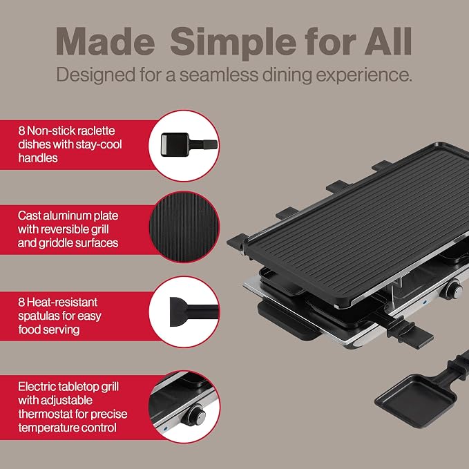 Swissmar Geneva Raclette Grill - Image 6