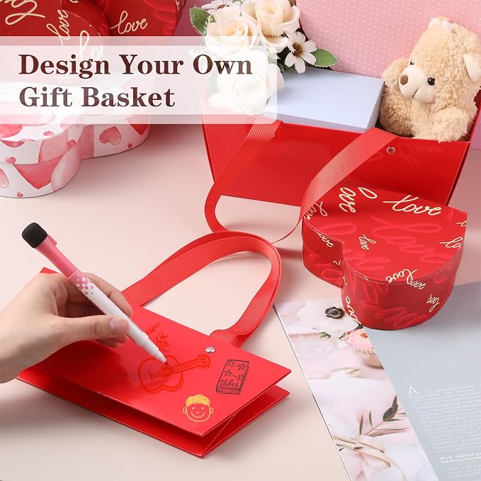 Glenmal 72 Pcs Baskets for Gifts Waterproof Empty Kraft Basket Bulk - Image 7