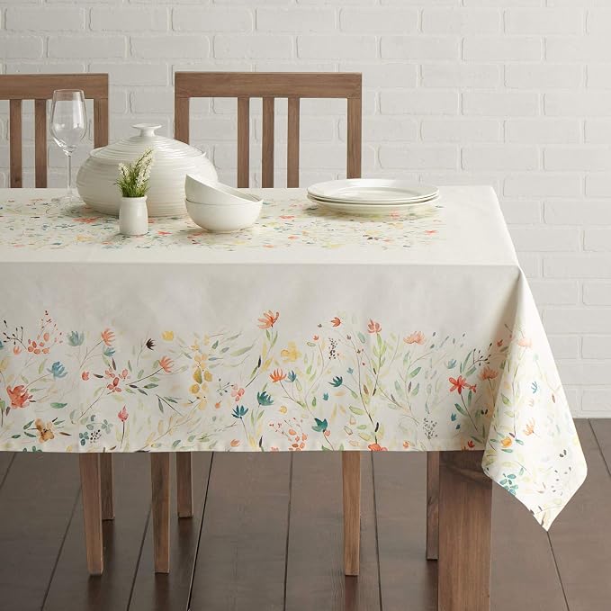 Maison d' Hermine Table Cloth Rectangle Table 100% Cotton 70 x 90 Inches - Image 7