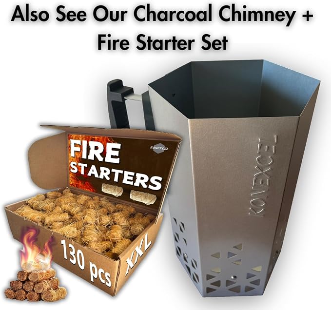 Heavy Duty Charcoal Chimney Starter, XXL Size, BBQ Chimney Starter - Image 6