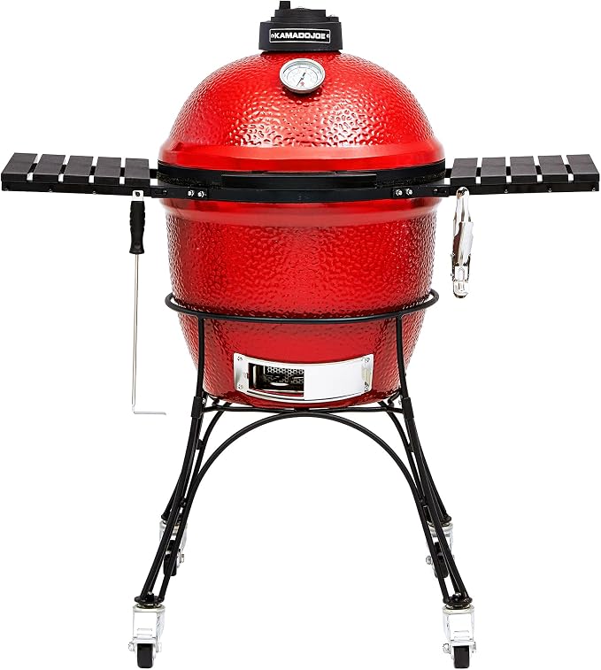Kamado Joe® Classic Joe™ I Premium 18-inch Ceramic Charcoal Grill and Smoker in by KamadoJoe