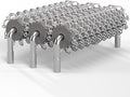 Replacement Brush Head for Bristle Free Grill Brush Compatible by HOUSEAGAIN