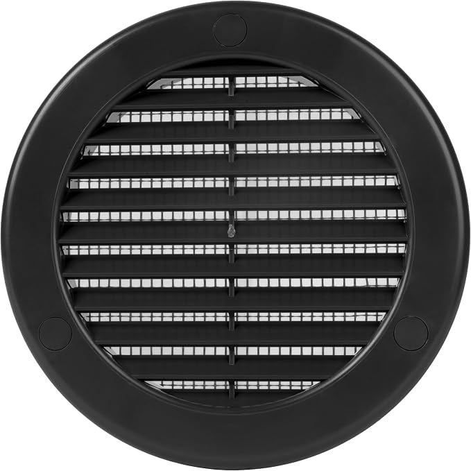 Repa Market 4 Inch Black Round Air Vent Cover - Image 9