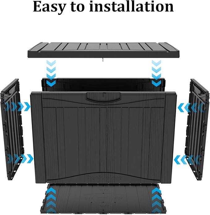 45 Gallon Waterproof Deck Storage Box - Image 8