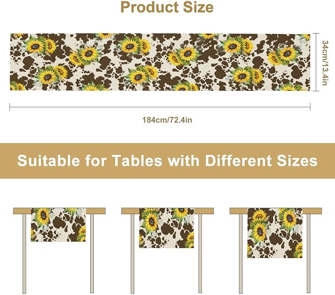 Cow Print Table Runner - Image 7