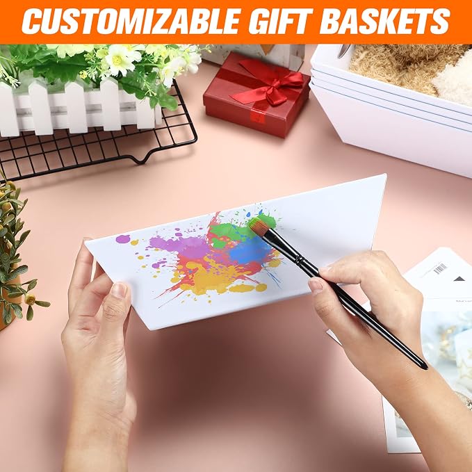 Amyhill 12 PCS Baskets for Gifts Empty Baskets Bulk - Image 7