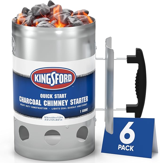 Kingsford Heavy Duty Deluxe Charcoal Chimney Starter | BBQ Chimney Starter by Kingsford