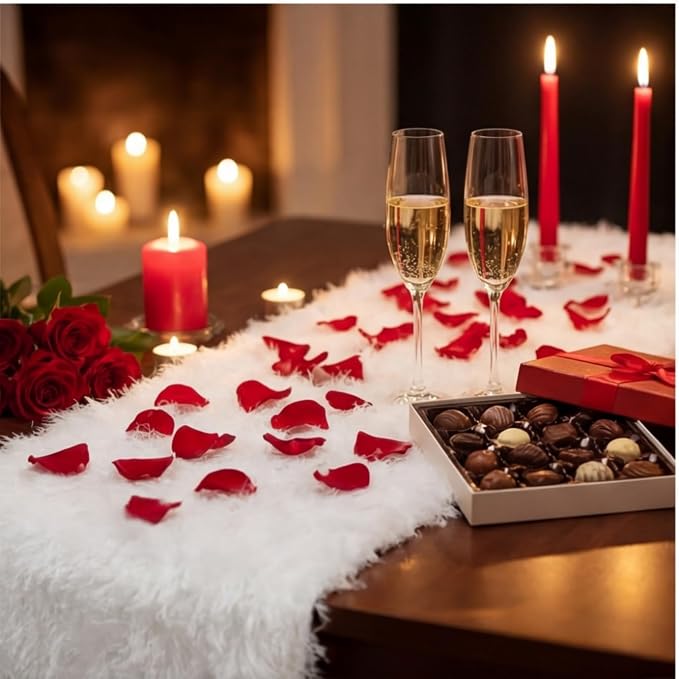 Zeyune 2 Pcs Fake Moss Table Runner - Image 5