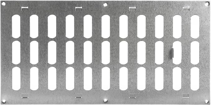 Repa Market 16" x 8" Inch Galvanized Adjustable Air Vent Cover by RepaMarket