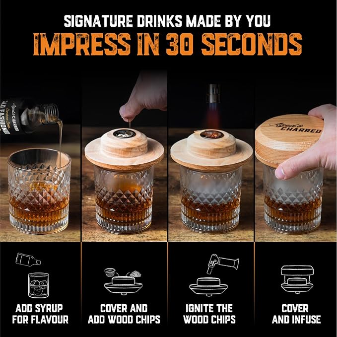Whiskey Cocktail Smoker Kit - Image 5