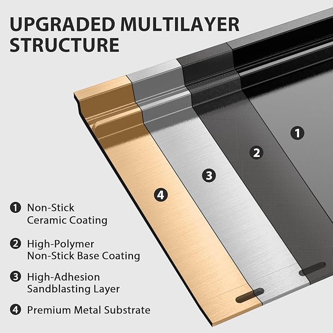 Utheer Ceramic Full-Size Griddle Insert - Image 3