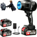 Cordless Leaf Blower with 2 x 4.0Ah Battery and Charger, 000 RPM Turbo Air Jet by Vopot