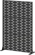 Giantex Metal Privacy Screen 72''H x 48''W, Powder-Coated Decorative Outdoor by Giantex