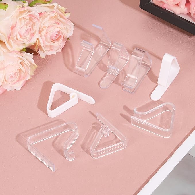 uxcell 32 Pack Plastic Tablecloth Clips, Table Cloth Cover Clamps Windproof - Image 5