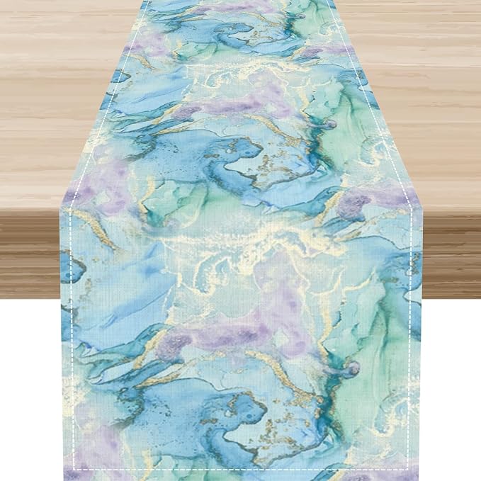 Summer Beach Table Runner by Unknown