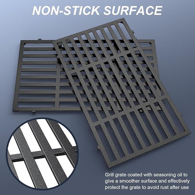 Grill Parts for Weber Spirit e310, 17.5" Grill Grates for Weber Spirit 300 and - Image 8