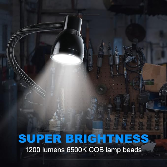 Flexible Work Light, 12W Machine Light, 1200 Lumen Flexible Work Light - Image 7