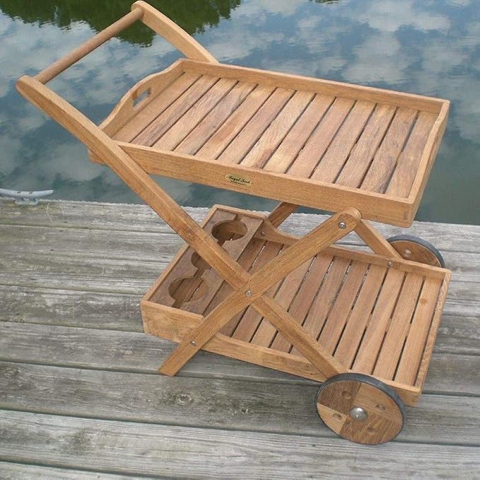 TTC Teak Tray Cart - Image 2