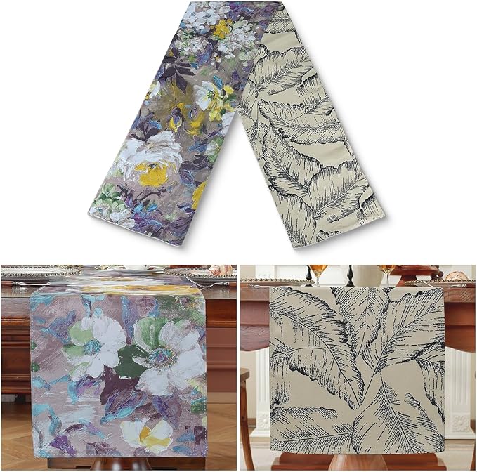 Double-Sided Table Runner by BOAOYIGE