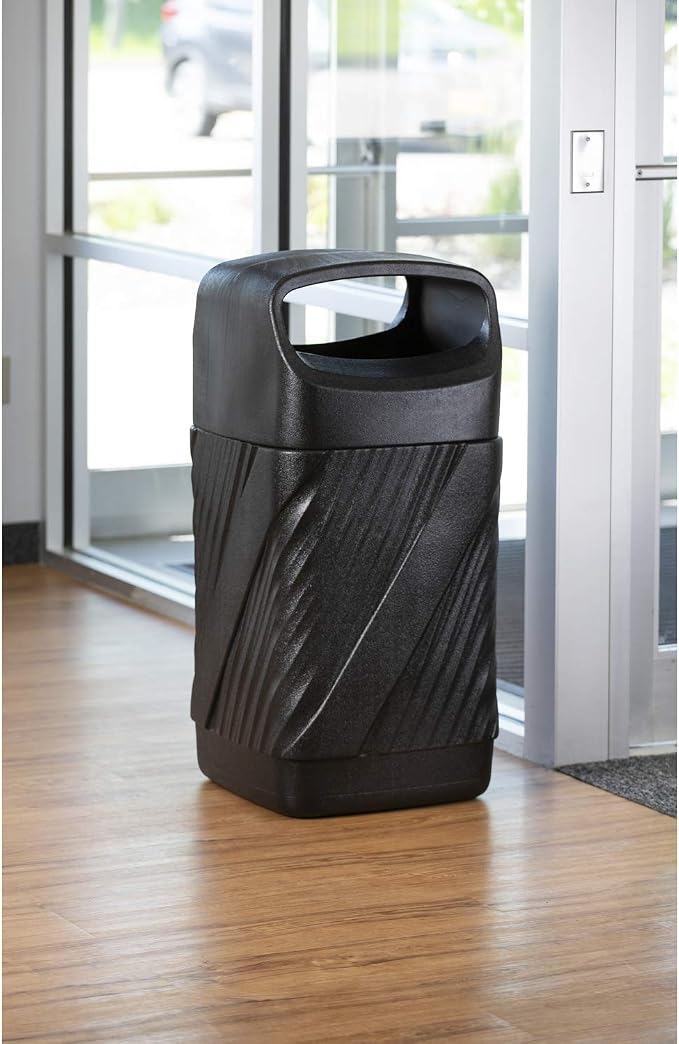 Safco Twist Trash Can, 32 Gallons, Indoor and Outdoor Use, Durable & - Image 5