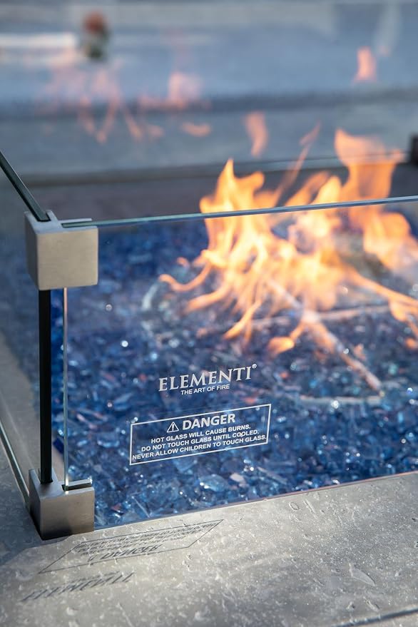 All Fire Table Pit Wind Screens and Stainless Steel Buner Lid from Eelemeti | - Image 3