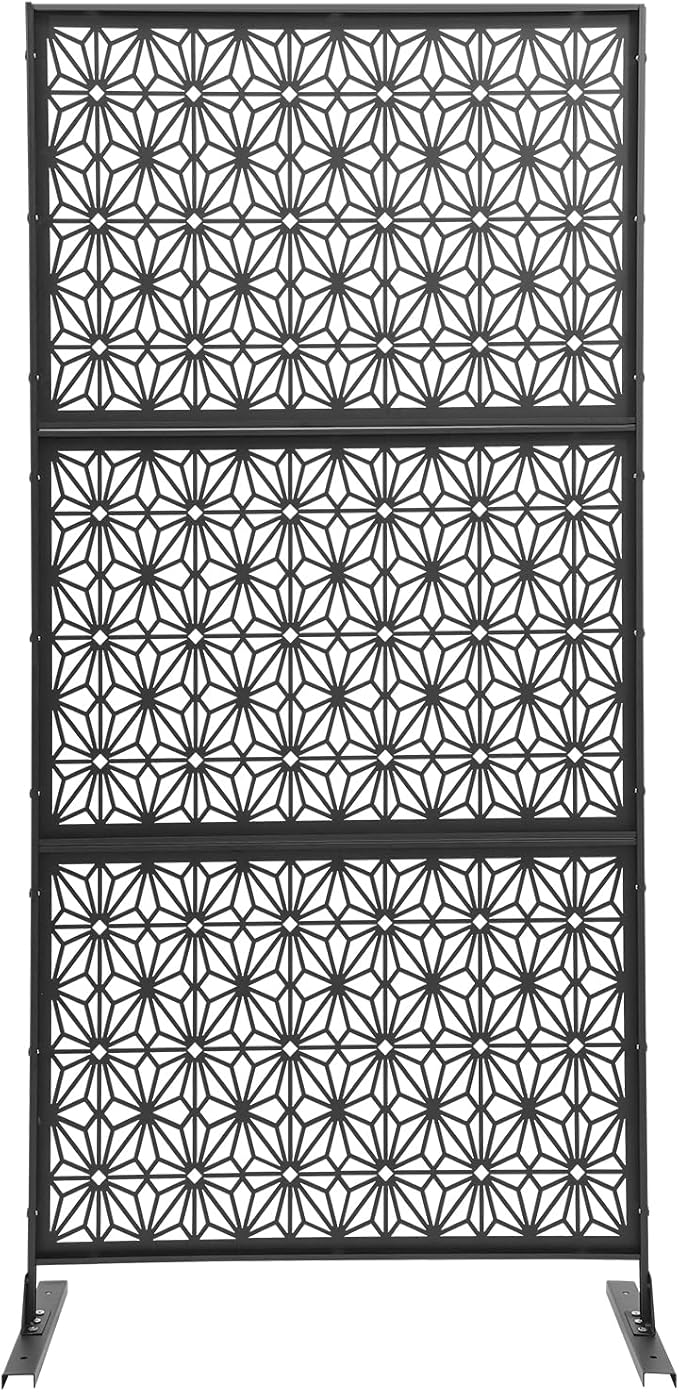 75" H×35" W Decorative Outdoor Privacy Screen by DYRABREST