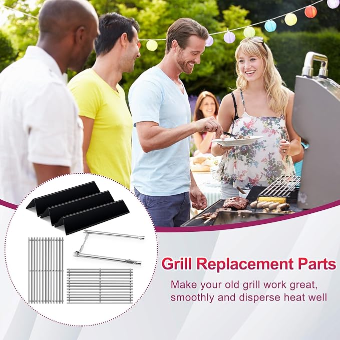 7637 17.5 Inches Grid Grates 7635 Flavorizer Bar - Image 8