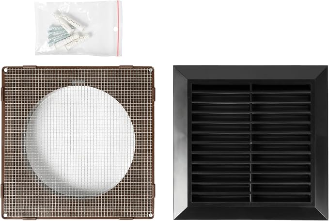 Black 5'' Inch Ventilation Grille - Image 7