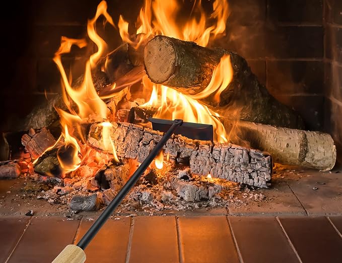 Onlyfire BBQ Charcoal Rake, 21 Inch Charcoal Ash Tool - Image 3