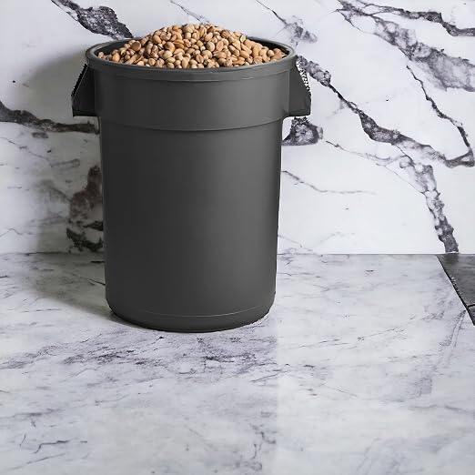 PRO&Family Commercial Round Trash Can - Image 5