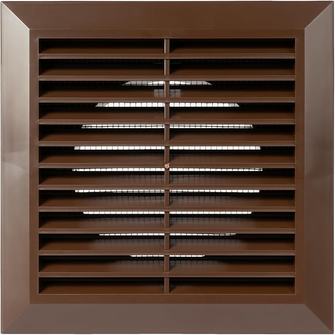 Brown 4" Inch Ventilation Grille by Unknown