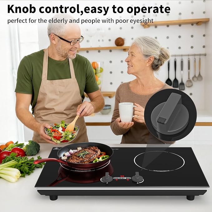 VBGK Induction Cooktop, 110V 4000W Countertop burners - Image 3