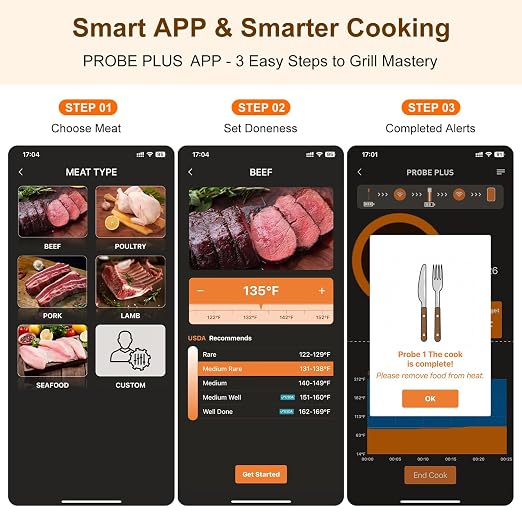 Wireless Meat Thermometer Digital - Image 5